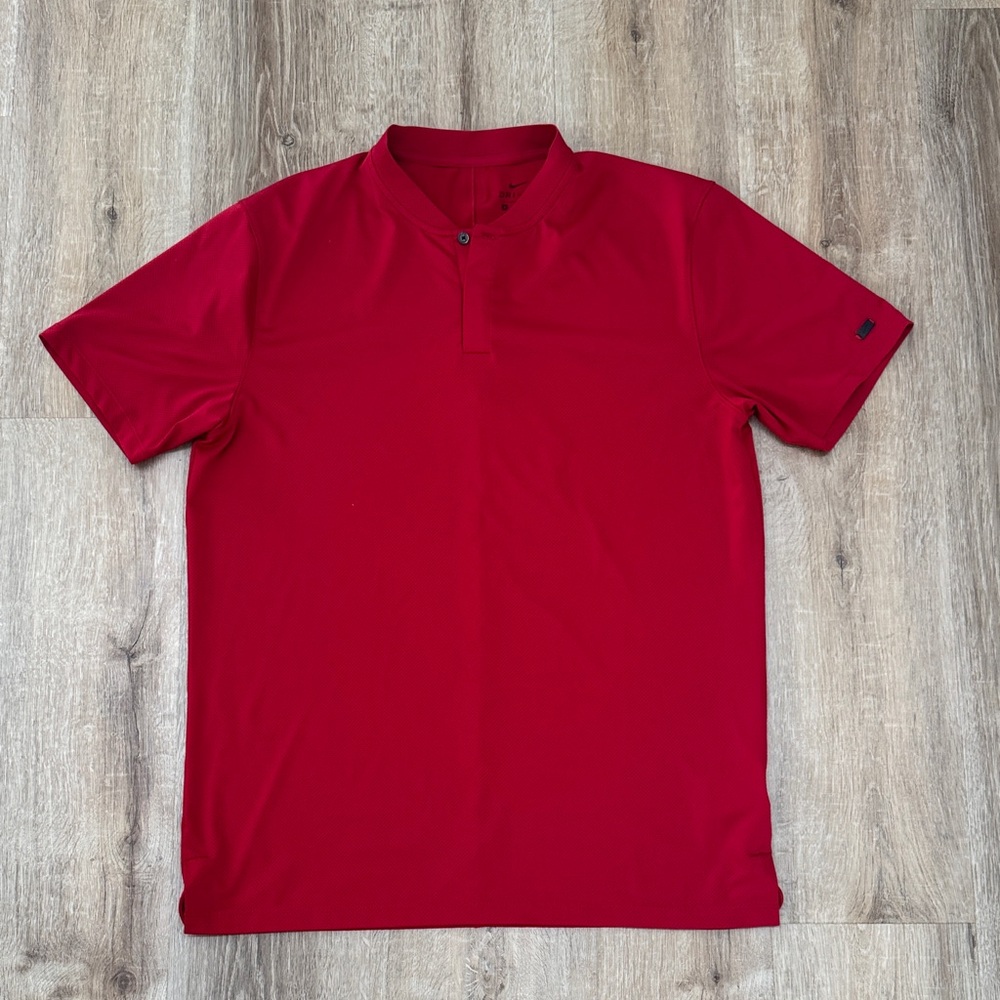 Nike Tiger Woods Red Men's Golf polo